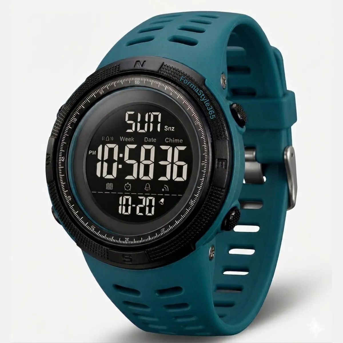 SKMEI - Reloj Hombre Deportivo Digital - Resistente Agua - Luz  LED - Alarma - Cronometro