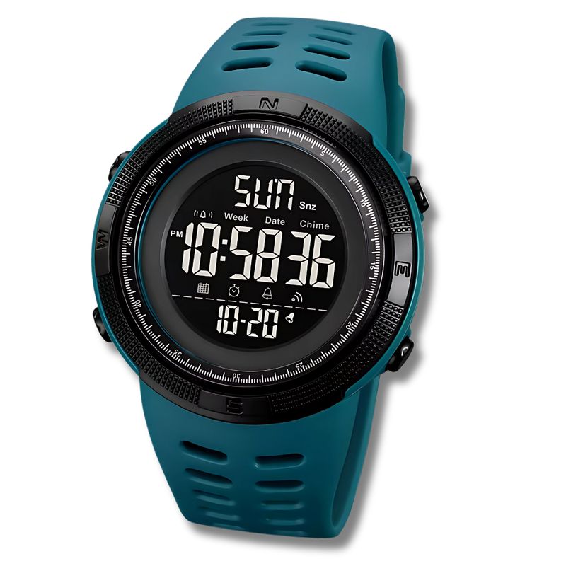SKMEI - Reloj SKMEI 1251 Deportivo Luz Alarma Cronometro Resistente Agua
