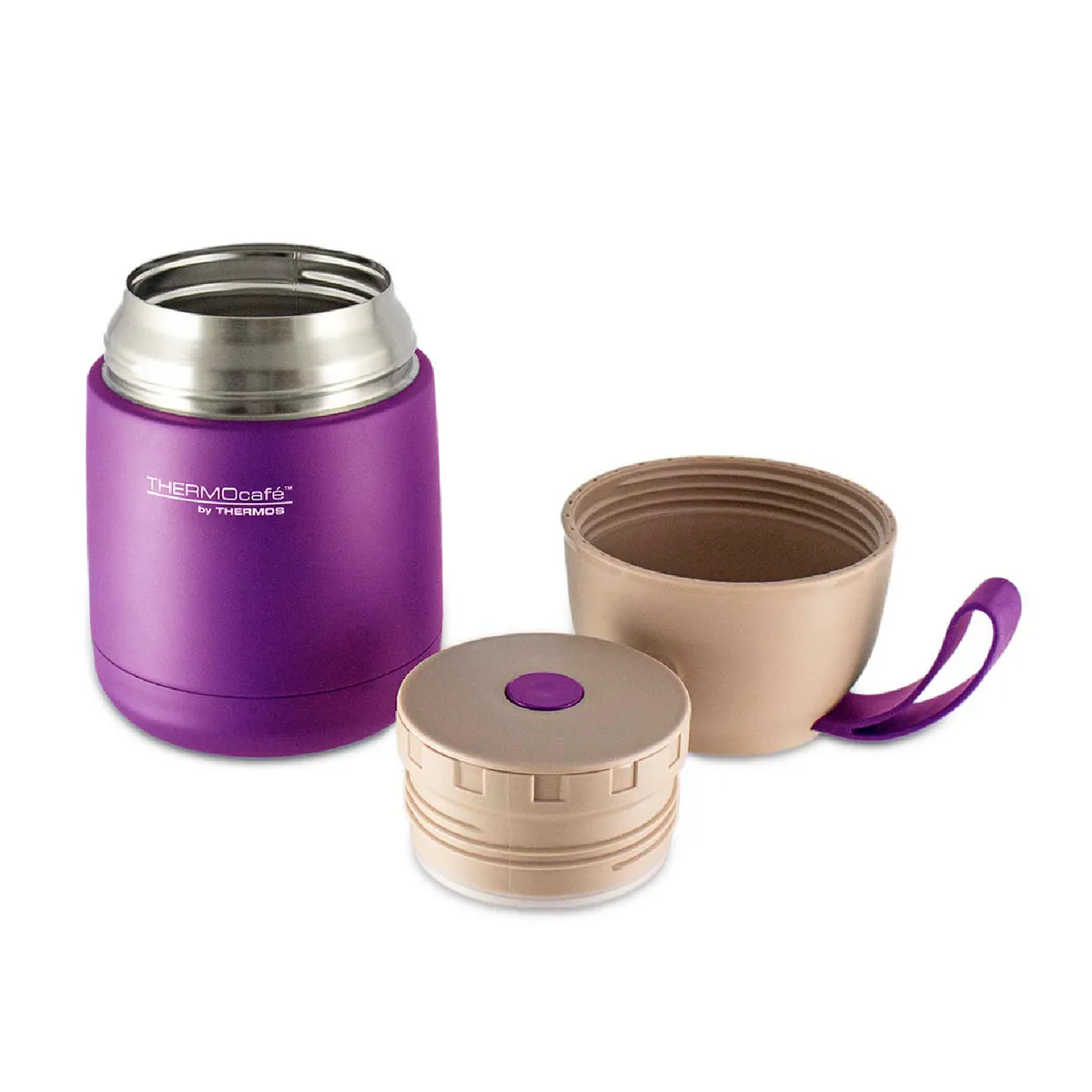 THERMOS - TERMO COMIDA ACERO COOL MORADO 450ML