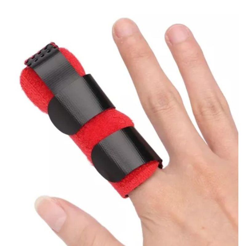 GENERICO - Férula Inmovilizador Para Dedo Con Velcro Ajustable Liviano