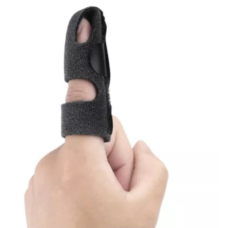 GENERICO - Ferula Inmovilizador Para Dedo Con Velcro Ajustable