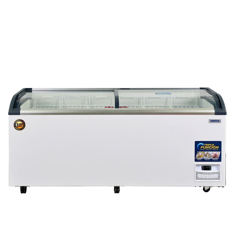 VENTUS - CONSERVADORA VIDRIO SEMI-CURV 620LTS PRO