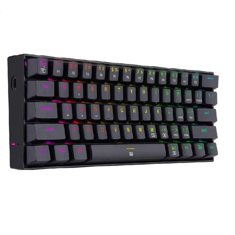 REDRAGON - Teclado Redragon Dragonborn 60% K630 Rgb Negro Sw Red