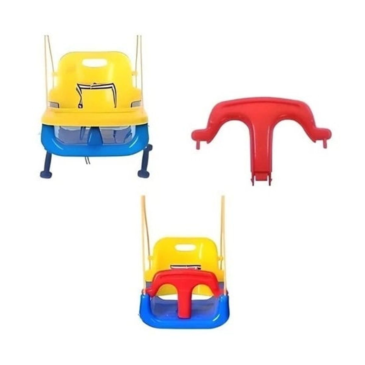 GENERICO - Asiento Columpio 4 En 1 Ajustable Portátil Niños Bebé