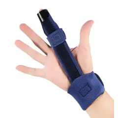 GENERICO - Inmovilizador Dedo Adulto Para Indice Medio Anular Ajustable Talla L