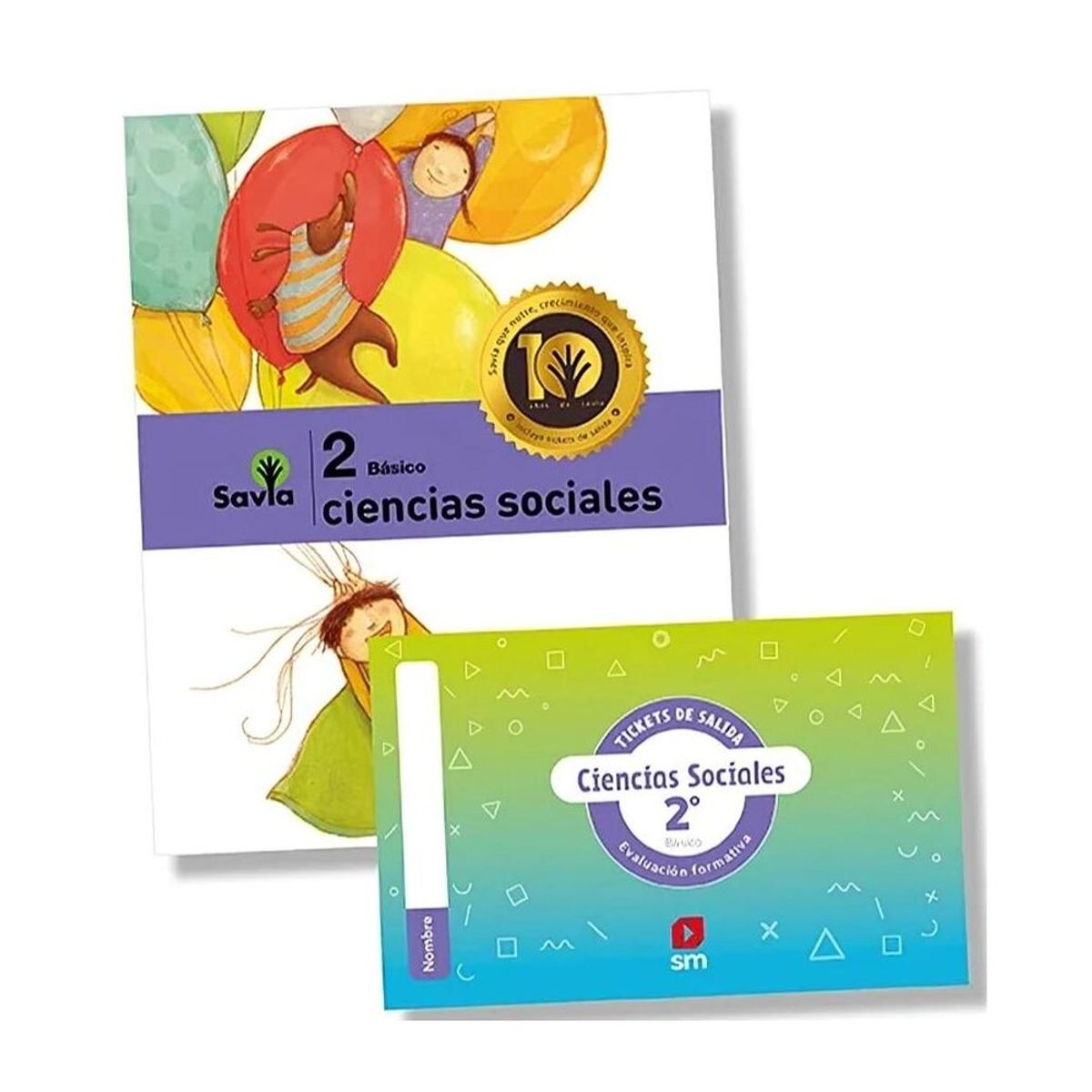 TOP10BOOKS - TEXTO Pack Ciencias Sociales 2° Savia - Ediciones SM