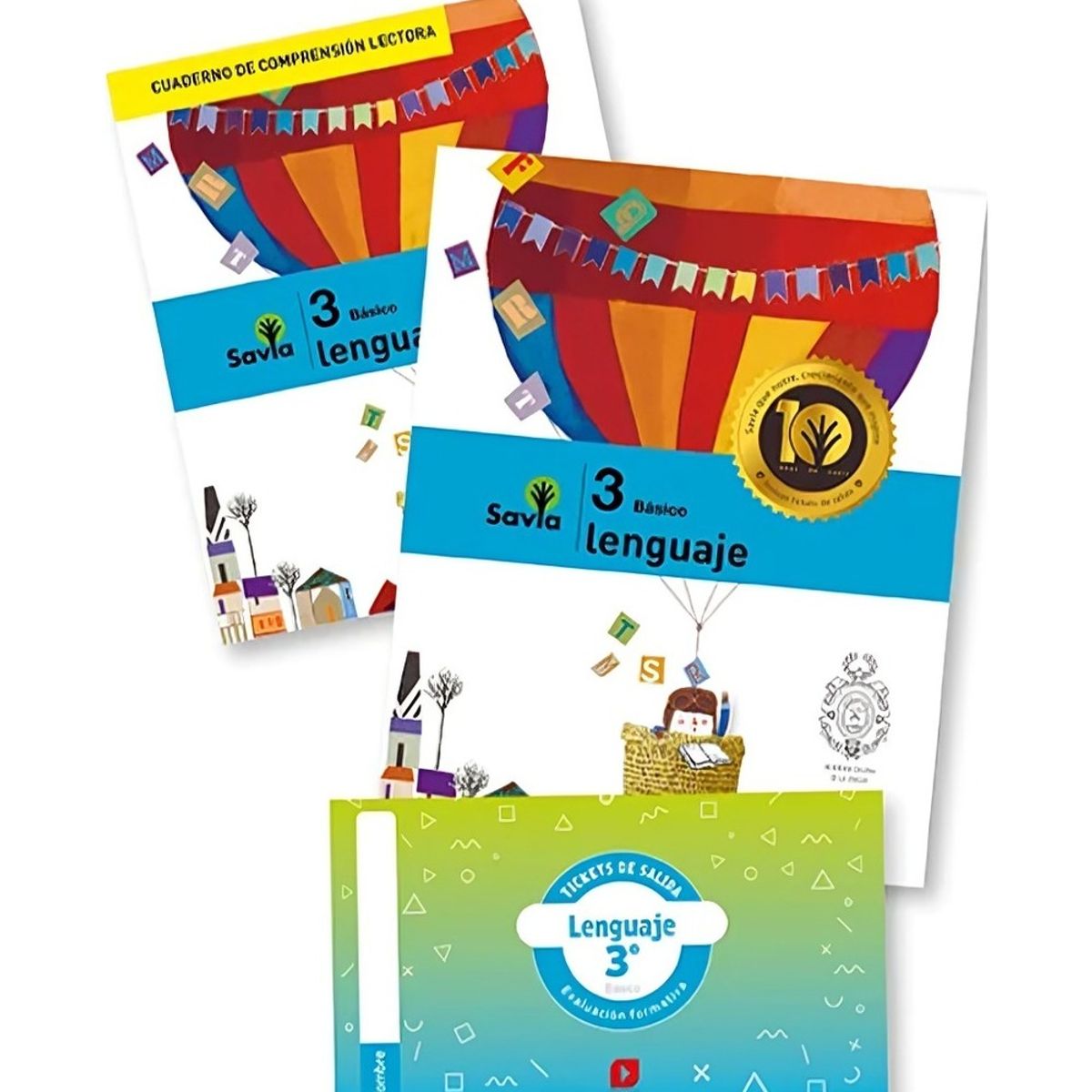 TOP10BOOKS - TEXTO Pack Lenguaje 3° Savia - Ediciones SM