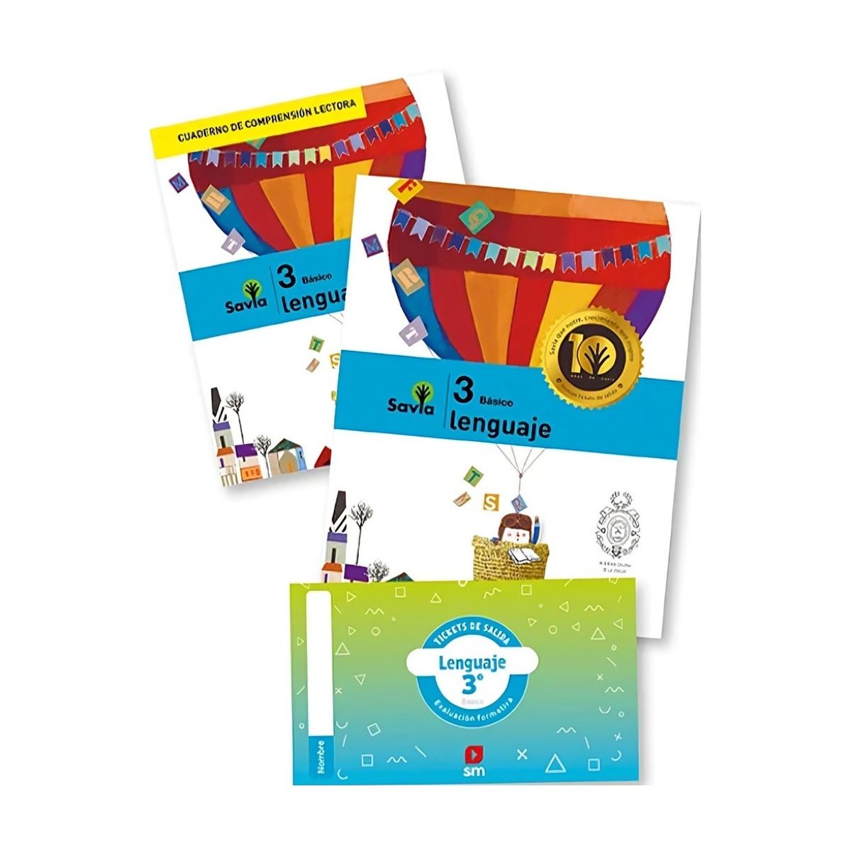 TOP10BOOKS - TEXTO Pack Lenguaje 3° Savia - Ediciones SM