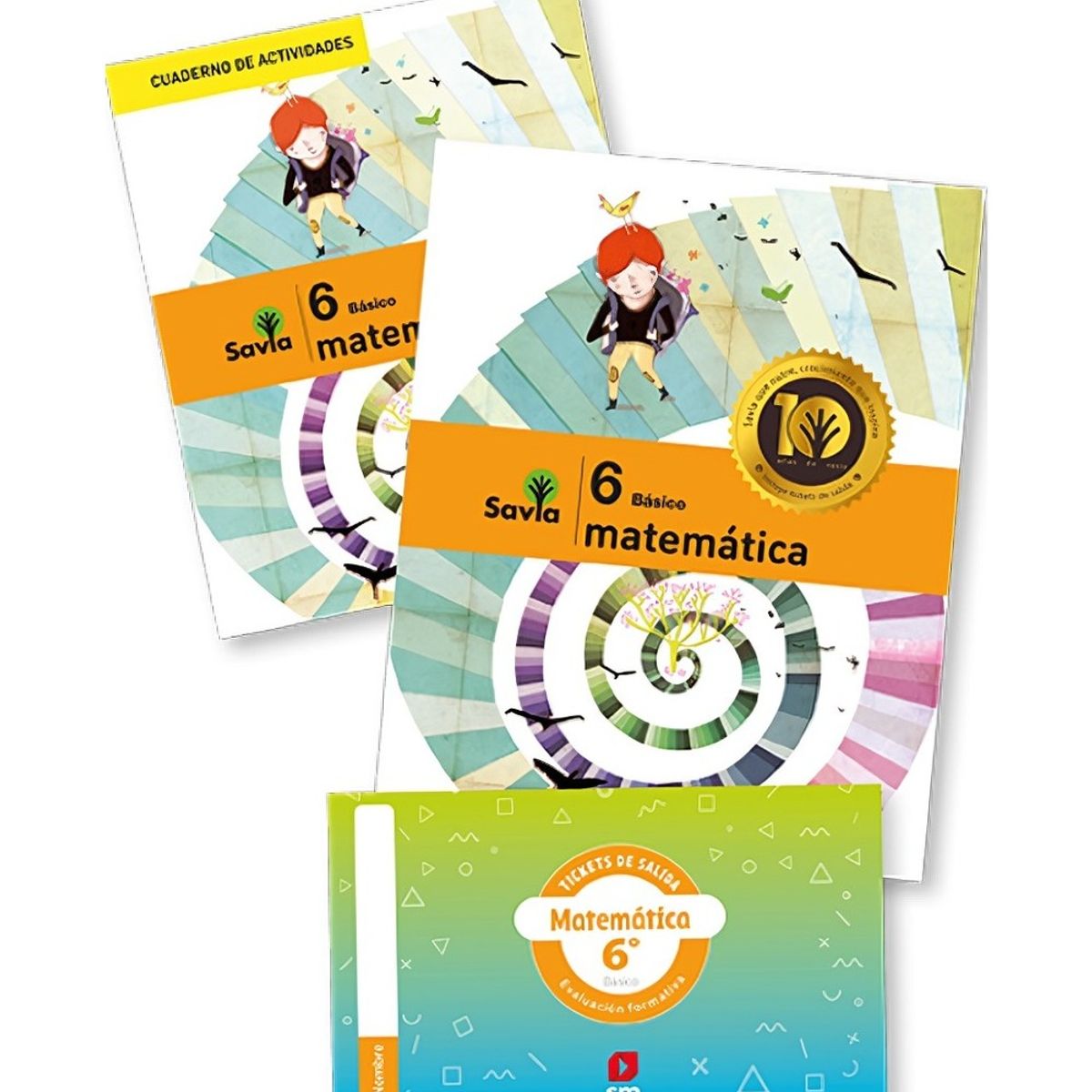 TOP10BOOKS - TEXTO Pack Matemática 6° Savia - Ediciones SM
