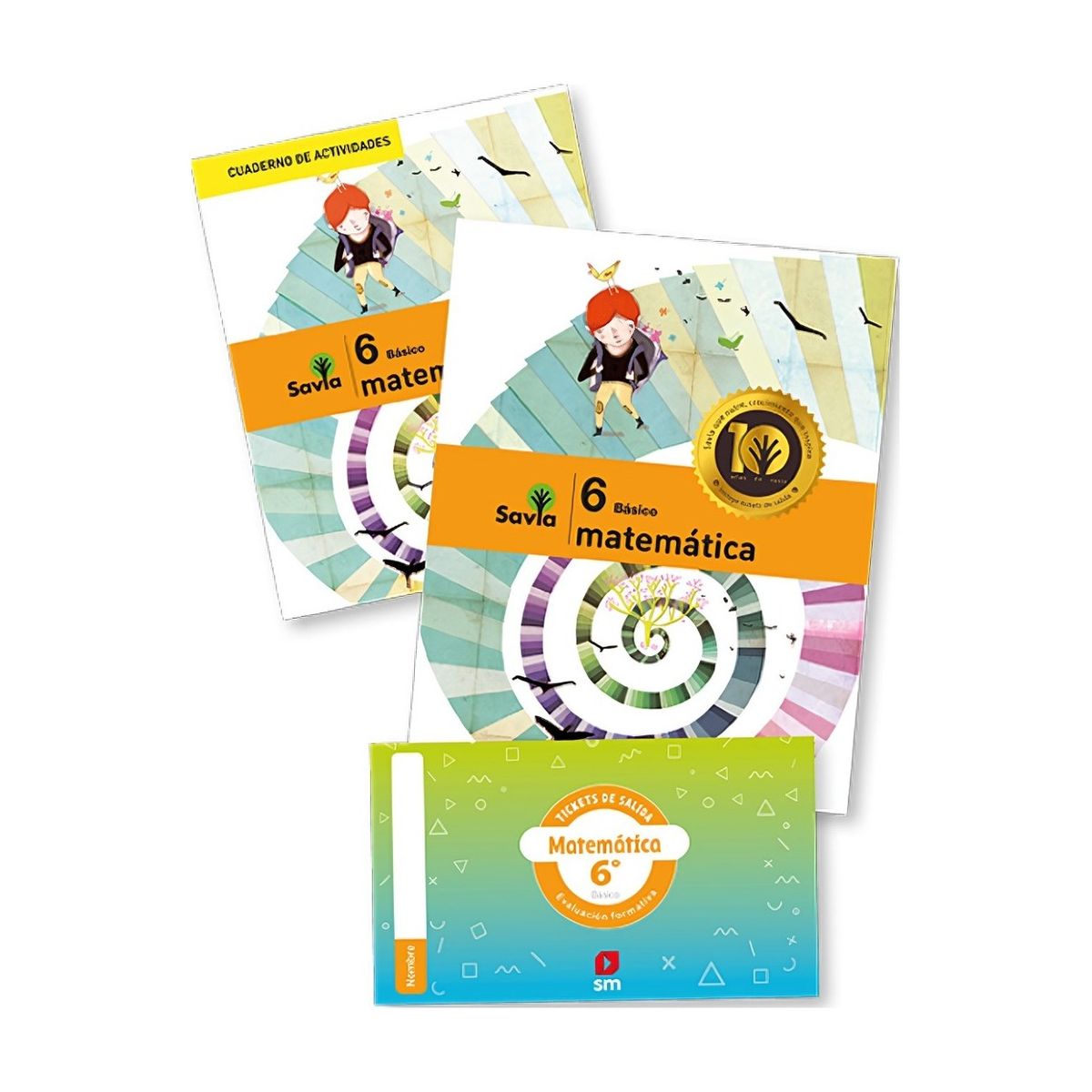 TOP10BOOKS - TEXTO Pack Matemática 6° Savia - Ediciones SM