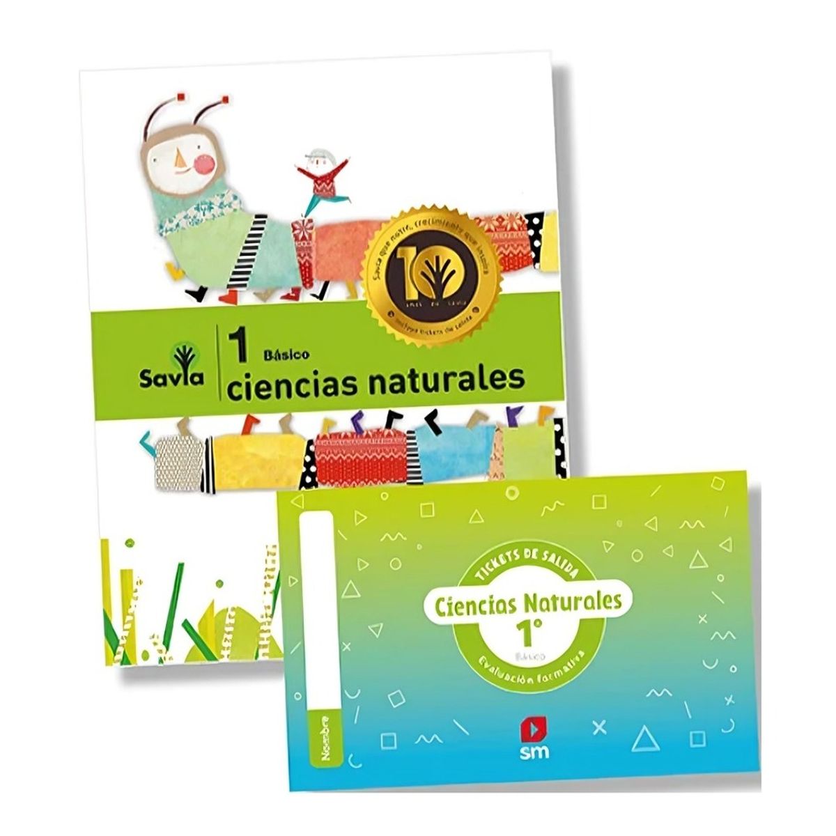 TOP10BOOKS - TEXTO Pack Ciencias Naturales 1° Savia - Ediciones SM
