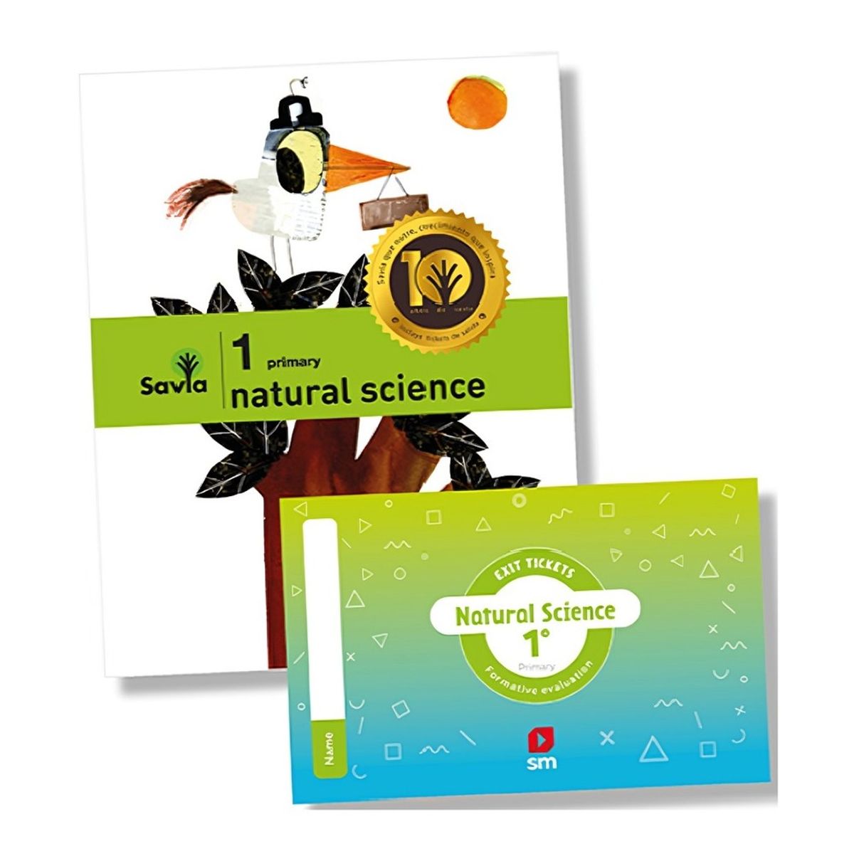 TOP10BOOKS - TEXTO Pack Natural Science 1° Savia - Ediciones SM