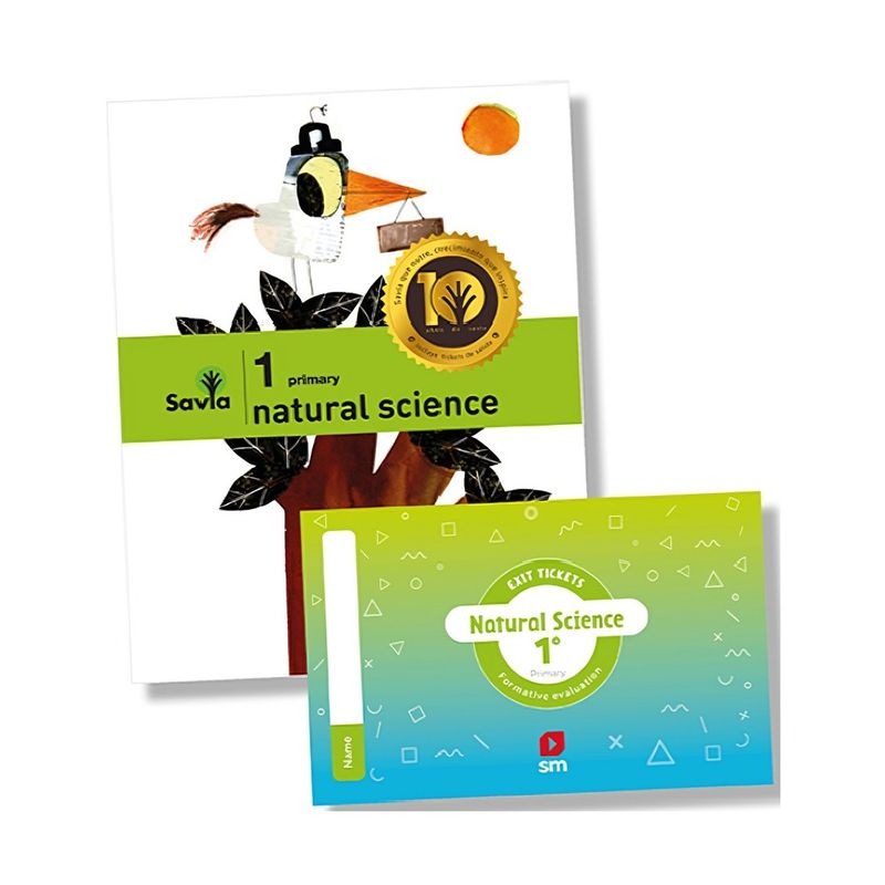 TOP10BOOKS - TEXTO PACK NATURAL SCIENCE 1° SAVIA