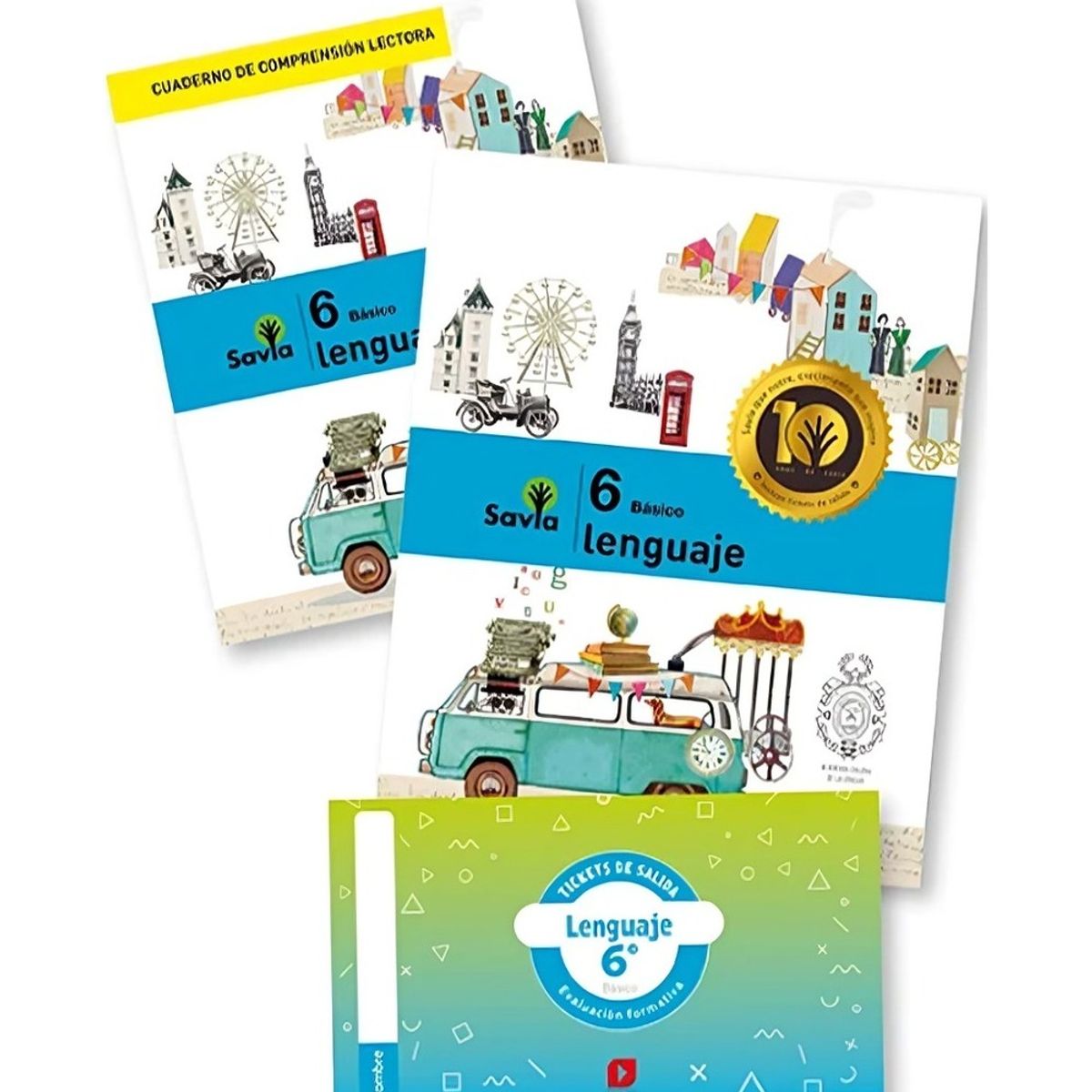 TOP10BOOKS - TEXTO Pack Lenguaje 6° Savia - Ediciones SM