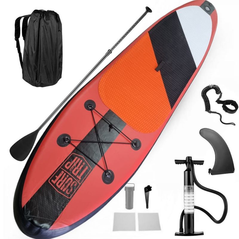 CHANGZHOU GILLIBRAND CAMPING OUTDOOR - TABLA DE SUP ROUND VERSION 1 ROJO-NEGRO