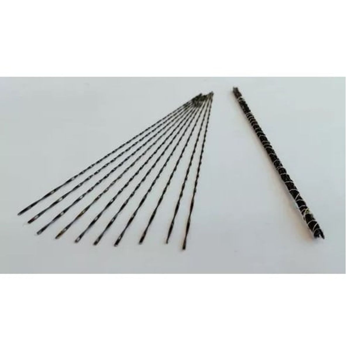 GENERICO - Pack 10 Hojas Espiral 130 mm – Para Sierra de Banco / Corte en Madera y Plástico