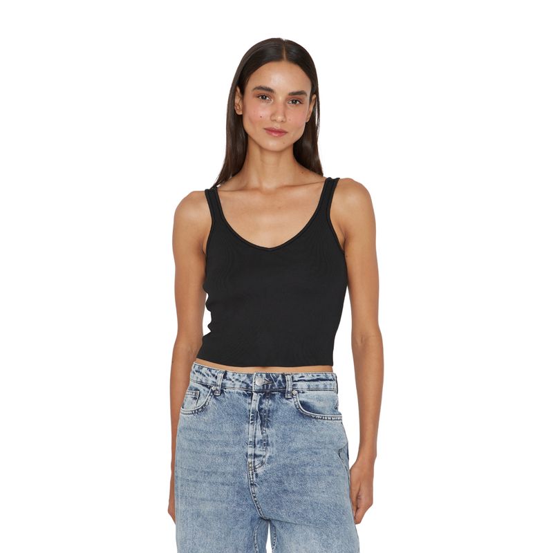 JACINTA TIENDA - Top Celine negro Jacinta Tienda