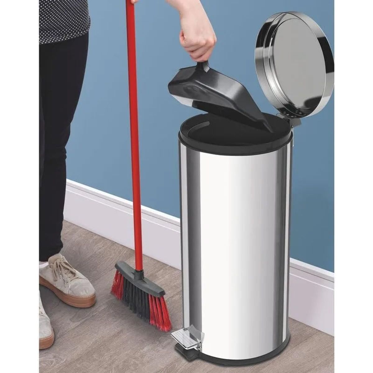 TRAMONTINA - Basurero Pedal 20lts Dulox By Tramontina