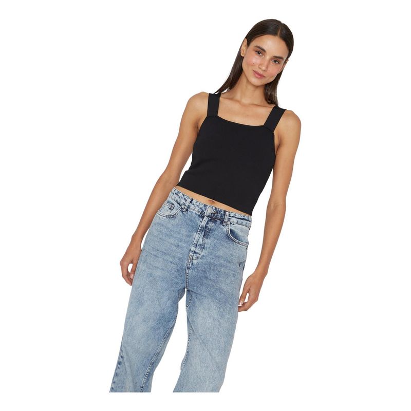 JACINTA TIENDA - Top Clara negro Jacinta Tienda