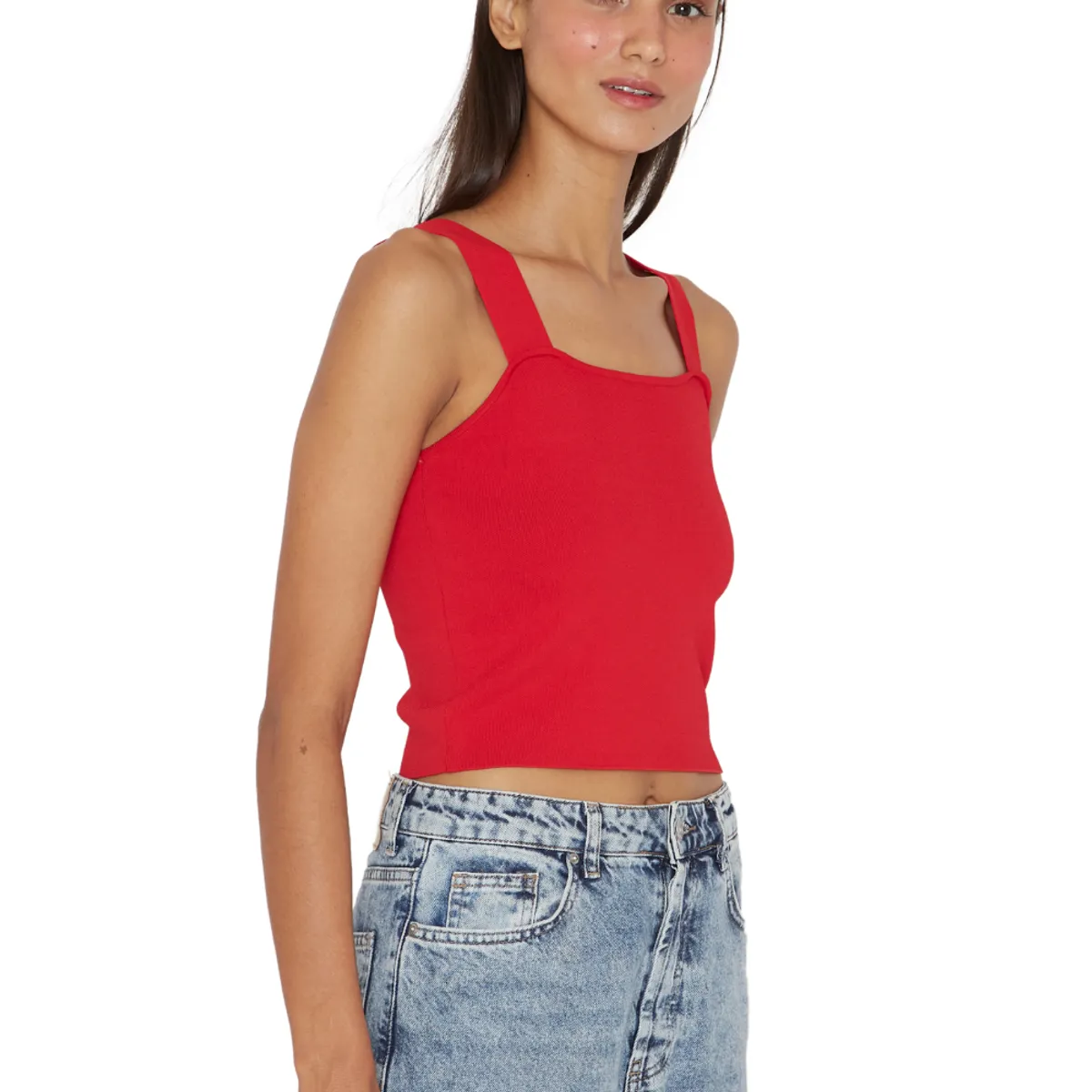 JACINTA TIENDA - Top Clara rojo Jacinta Tienda