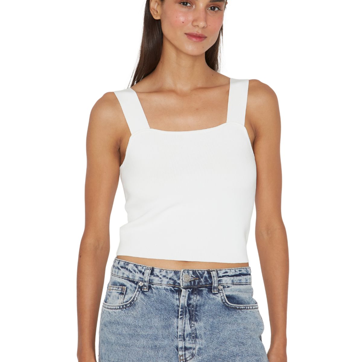 JACINTA TIENDA - Top Clara blanco Jacinta Tienda