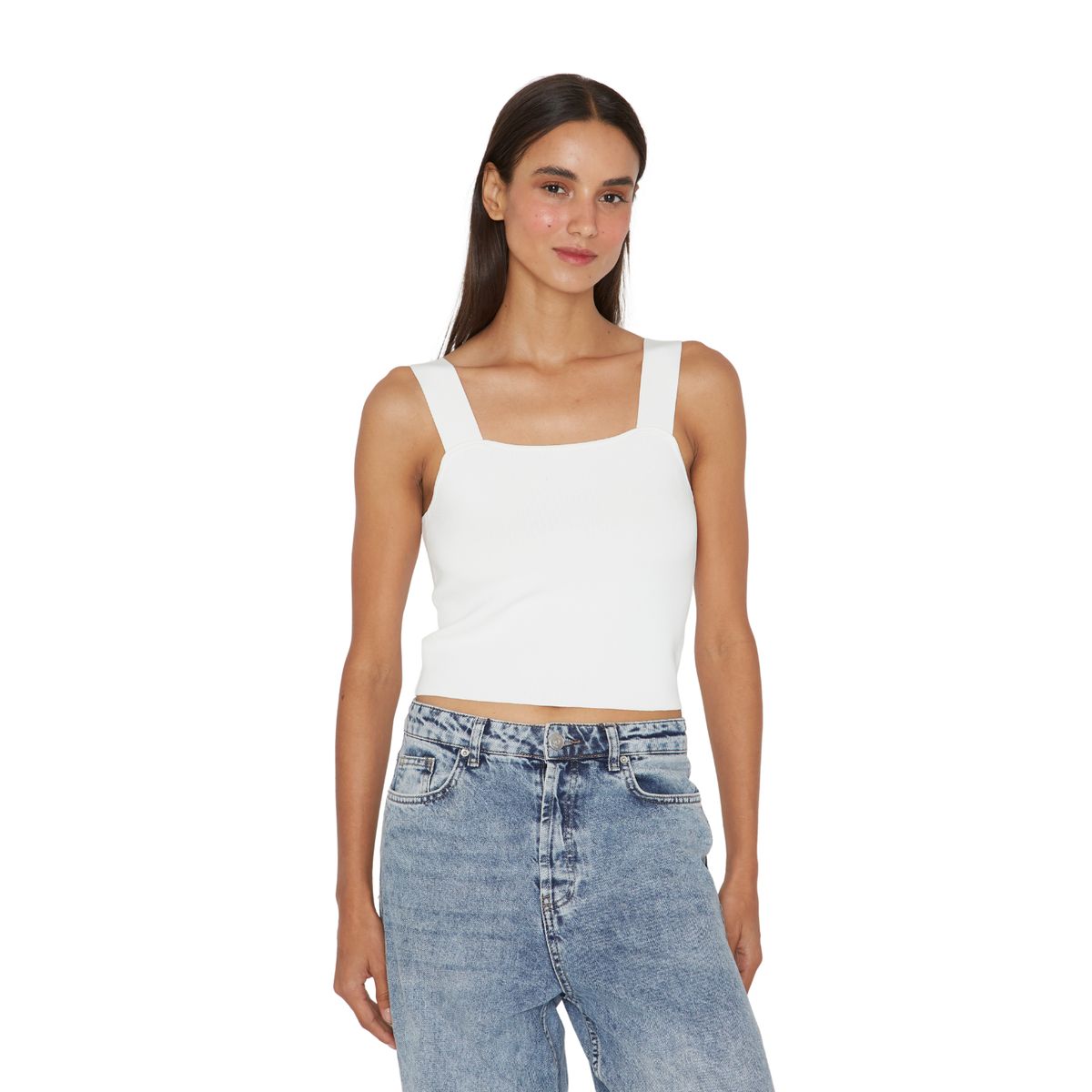 JACINTA TIENDA - Top Clara blanco Jacinta Tienda