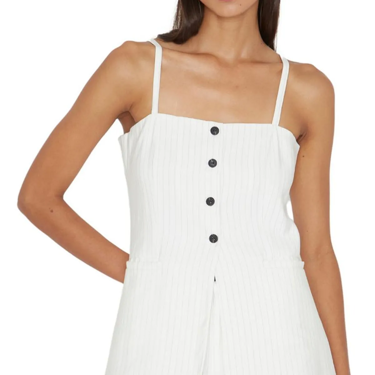 JACINTA TIENDA - Polera Oxford blanca Jacinta Tienda