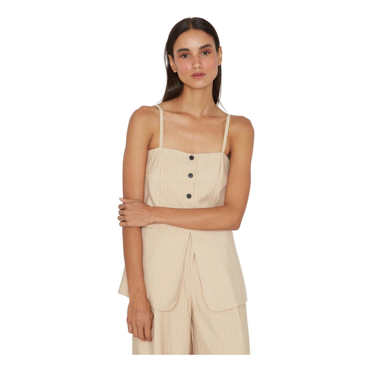 JACINTA TIENDA - Polera Oxford crudo Jacinta Tienda