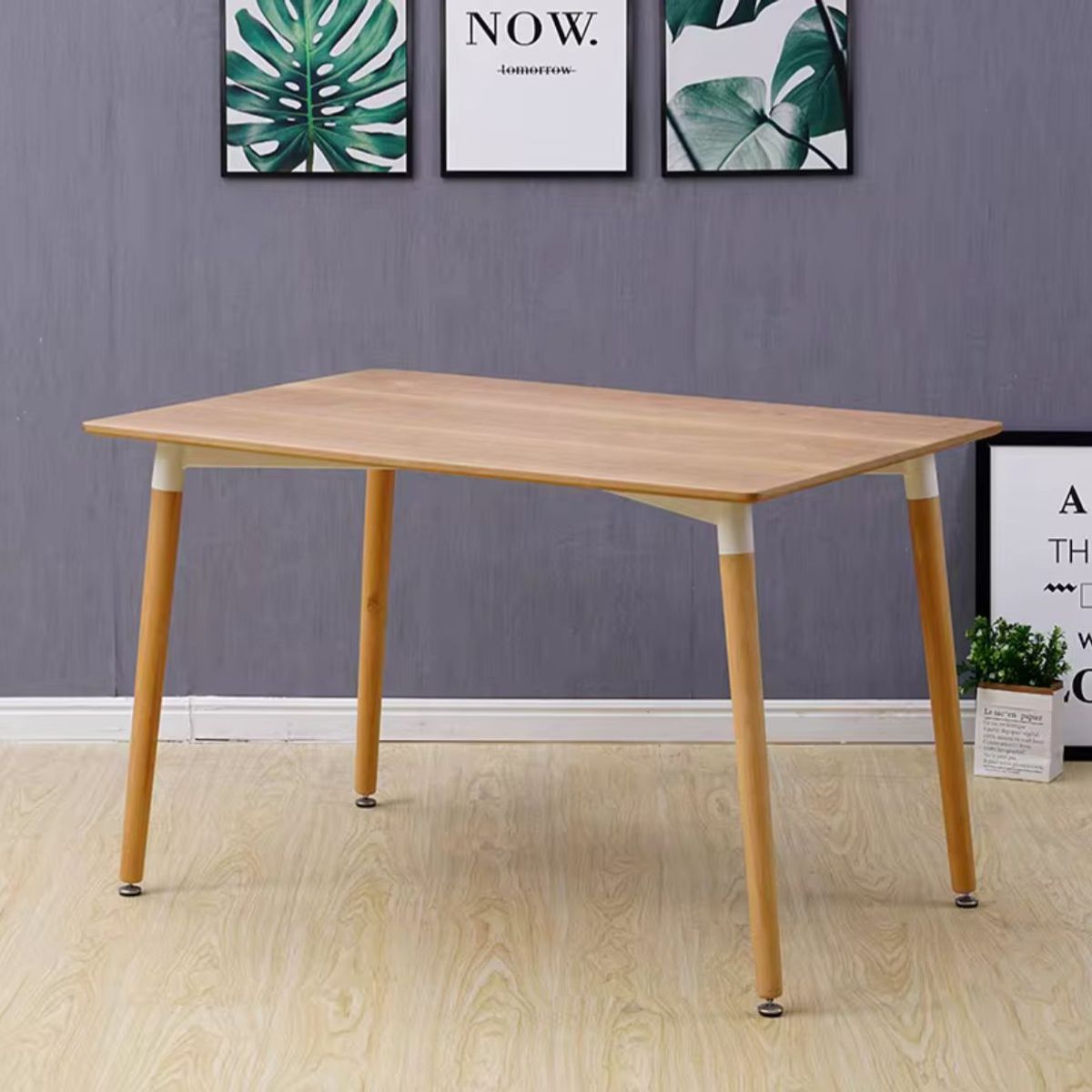 HABITA2 CHILE - Mesa MDF Rectangular Wood 130x80 cm