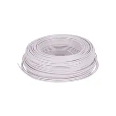 GENERICO - Cable Eva Flex Libre de Halogeno 1,5mm H07Z1-K 100 Metros Blanco