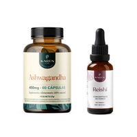 Pack Ashwagandha 60 Cap + Reishi 30ml Concentrado - Karun Life