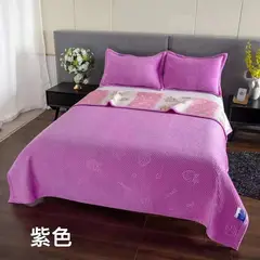 ANGELES DEL HOGAR - CUBRECAMA DE VERANO REVERSIBLE PLUSH Y QUILT 2 PLAZA FUCSIA