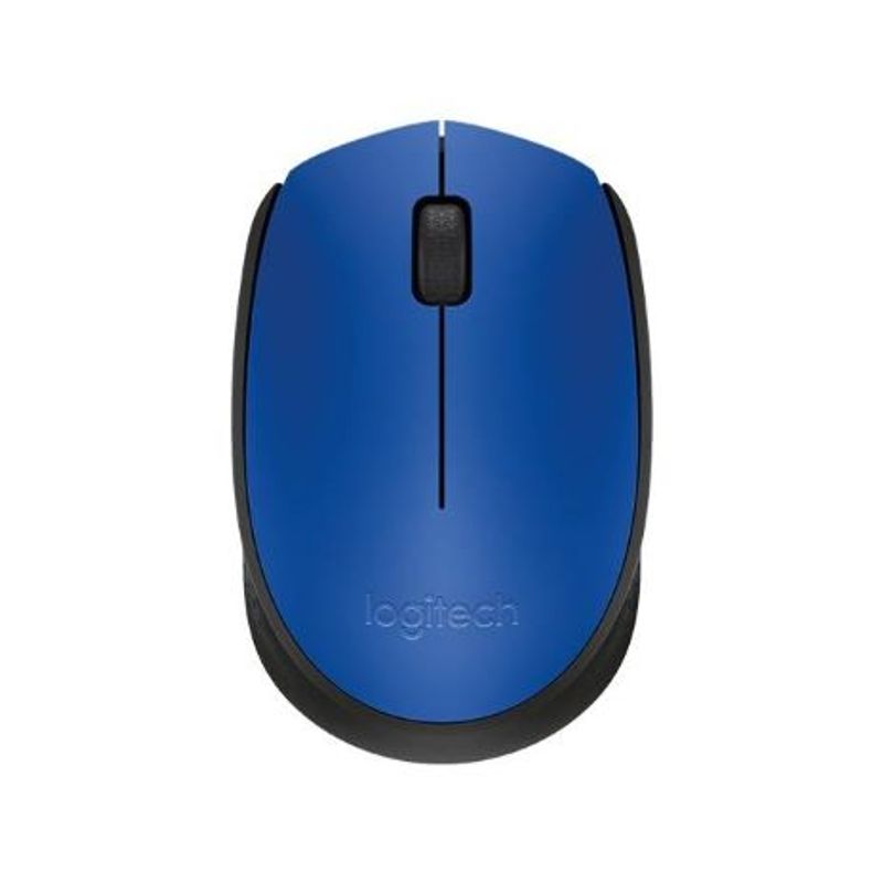LOGITECH - Logitech M170 Mouse Óptico Inalámbrico Color Azul