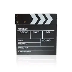 GENERICO - Claquetas De Cine Películas Claqueta 30x26cm