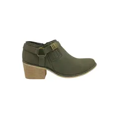 PAND G - Botín Verde Taco Mujer
