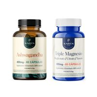 Pack Relax Ashwagandha + Triple Magnesio-120 Cap-