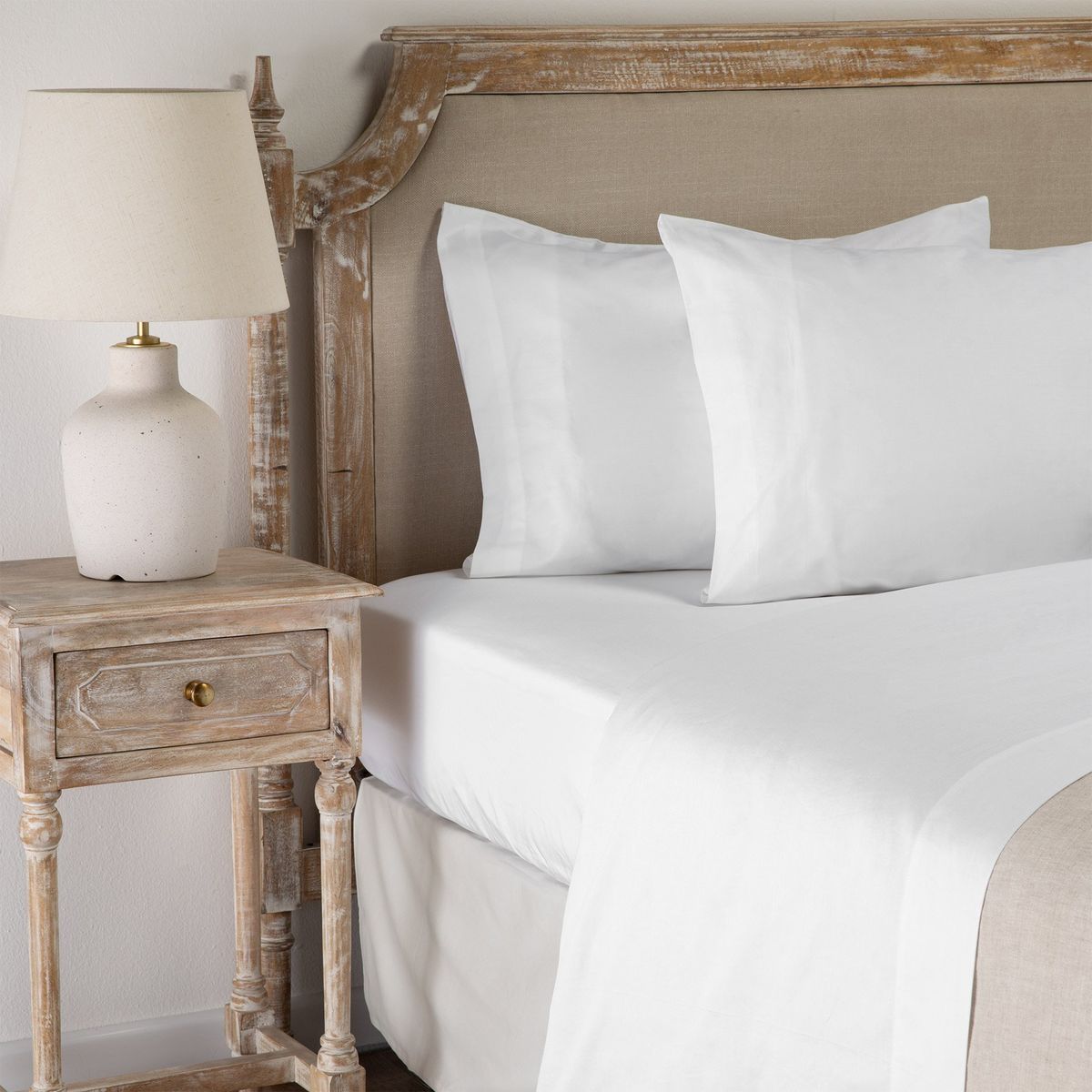 RELAN - Sábanas Queen 100% Algodón Relan 200 Hilos Premium