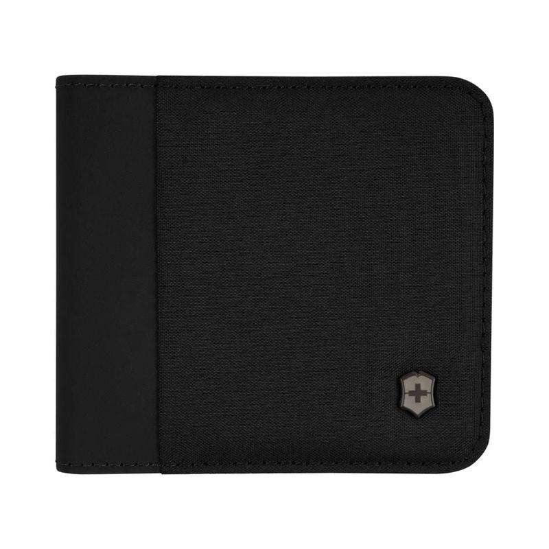VICTORINOX - Billetera Bi-Fold con protección RFID Negro Victorinox
