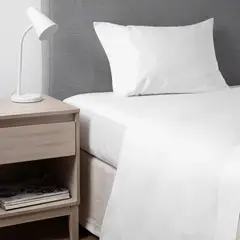 RELAN - Sábanas 1,5 Plaza 100% Algodón 400 Hilos Premium