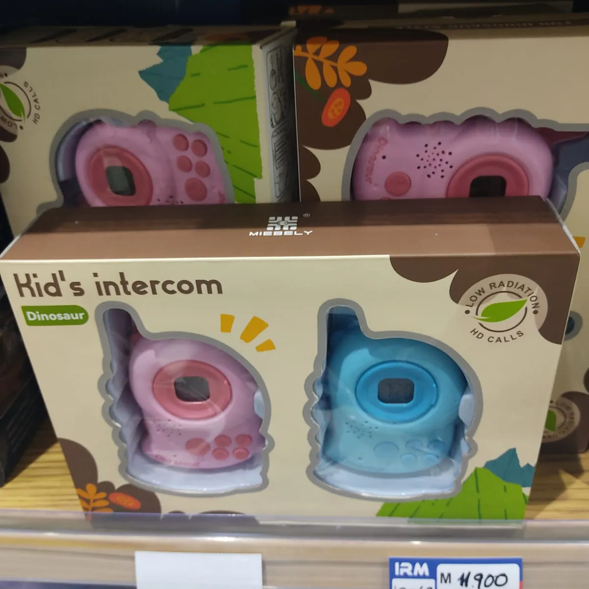 MAGIC KINGDOM - Walkie Talkie - Radio Intercomunicador Dinosario Para Niños