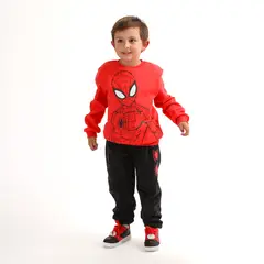 MARVEL - Pantalon De Buzo Niño Spiderman Spiders Negro