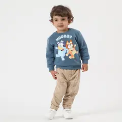 BLUEY - Buzo Niño Hooray Azul