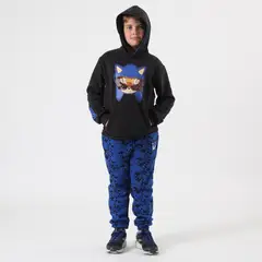 SONIC - Pantalon De Buzo Niño Logo Azul