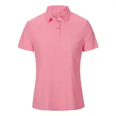ANDESLAND OUTDOOR APPAREL - Polera Dry Fit Ultra Manga Corta Ruppell Pro Rosado Mujer