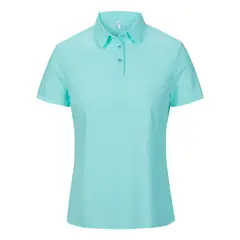 ANDESLAND OUTDOOR APPAREL - Polera Dry Fit Ultra Manga Corta Ruppell Pro Turquesa Mujer