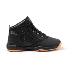 I BALL - Zapatillas Adulto Response Mid Negro + Morral