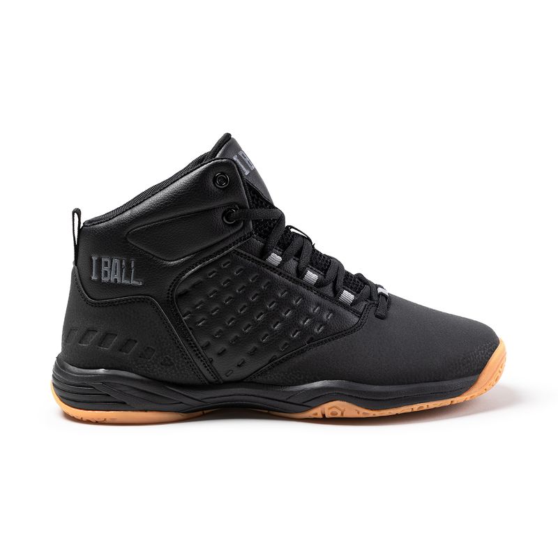 I BALL - Zapatillas Adulto I BALL Response Mid Negro + Morral