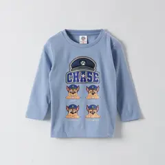 PAW PATROL - Polera Manga Larga Niño Happy - Cool Celeste