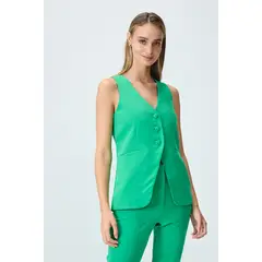 IO - Blazer Verde Musgo Mujer