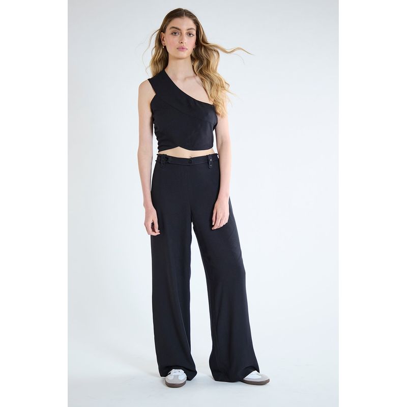 IO - Pantalon Negro Mujer Io